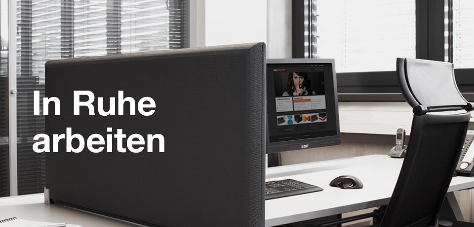 Schallabsorber für Büro, Großraumbüros und Callcenter
